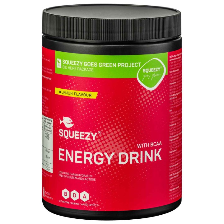 Squeezy Energy Drink - Koolhydraat Drankpoeder - 650g - Afbeelding 8
